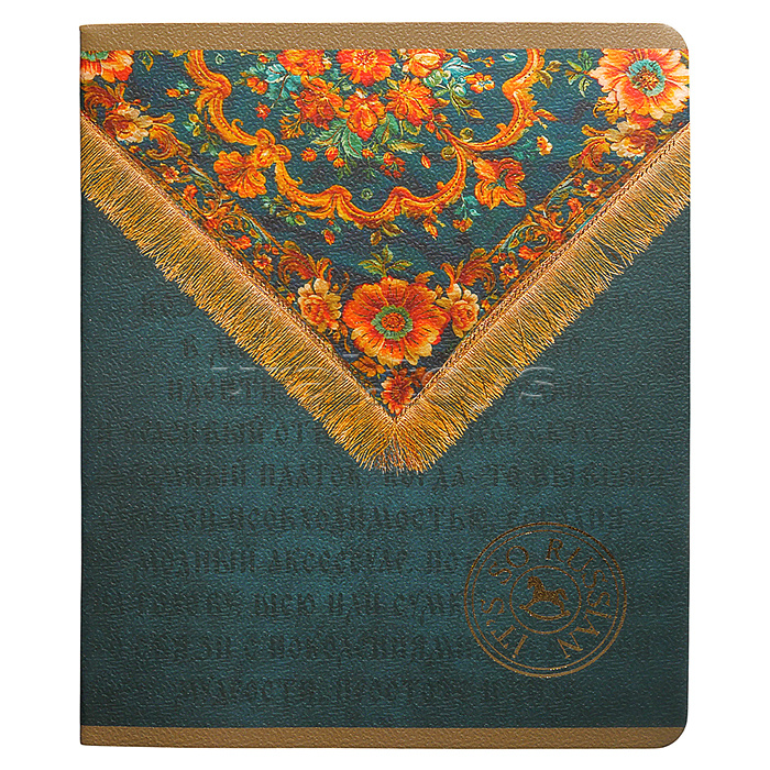 Тетрадь 48л. клетка "IT'S so Russian"А5 скрепка