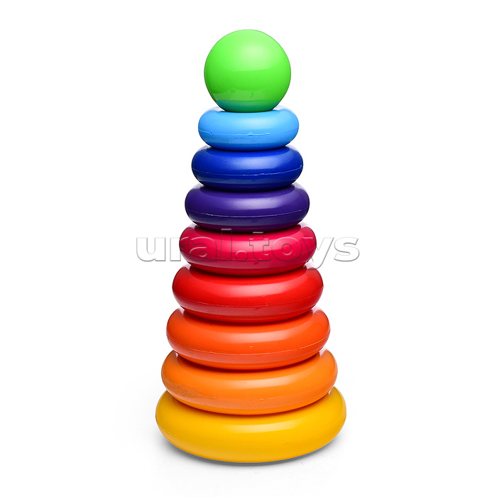 Пирамида Гигант 8 колец, в сетке