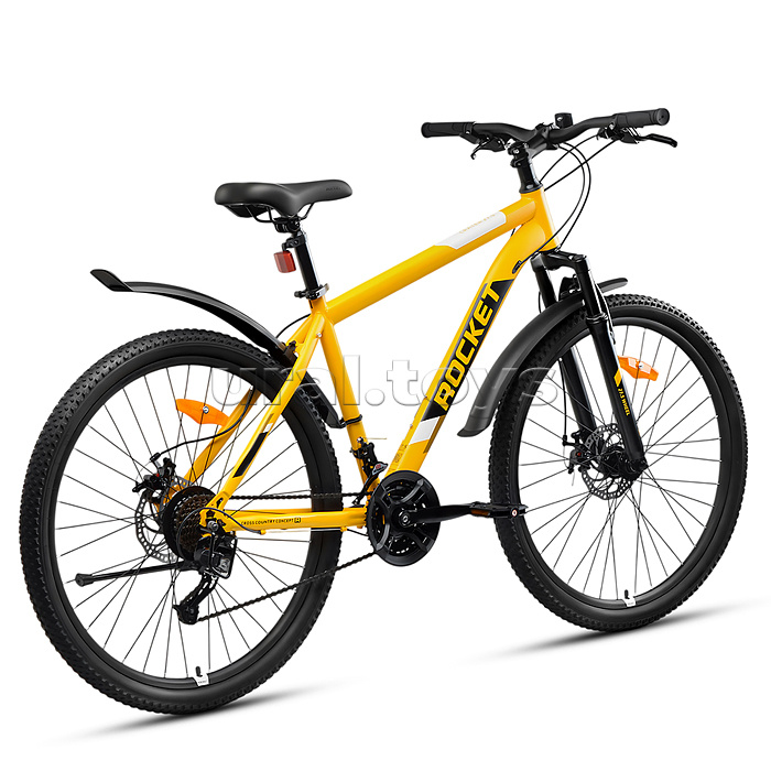 Велосипед 27,5" Rocket Crater 27.5, цвет оранжевый, размер 18"