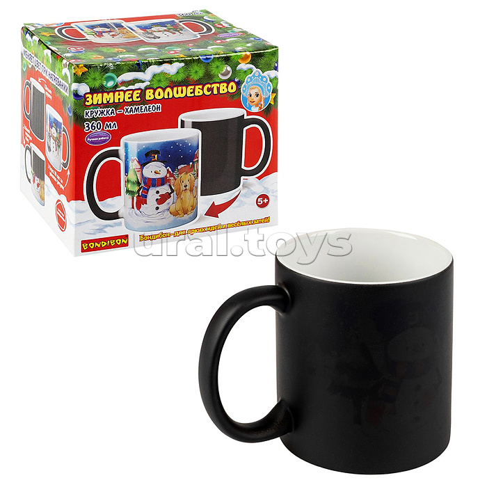 Набор для творчества "Кружка новогодняя хамелеон" Зимнее волшебство 360мл