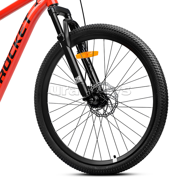 Велосипед 26" Rocket Rower, цвет красный, размер 18"