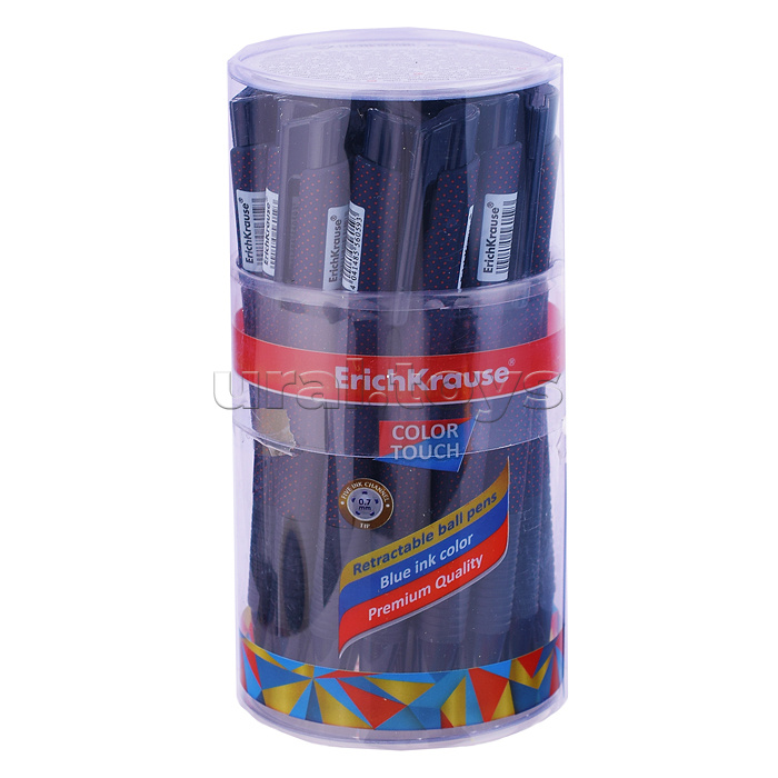 Ручка шариковая автоматическая ColorTouch® Dots in Blue, цвет чернил синий Ручка шариковая автоматическая ColorTouch® Dots in Blue, цвет чернил синий