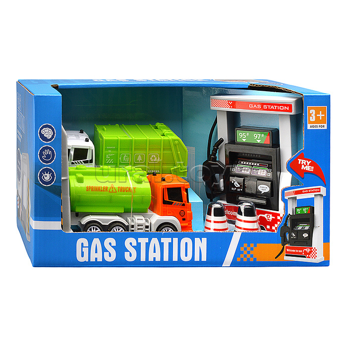 Автозаправка "Служебная" в коробке