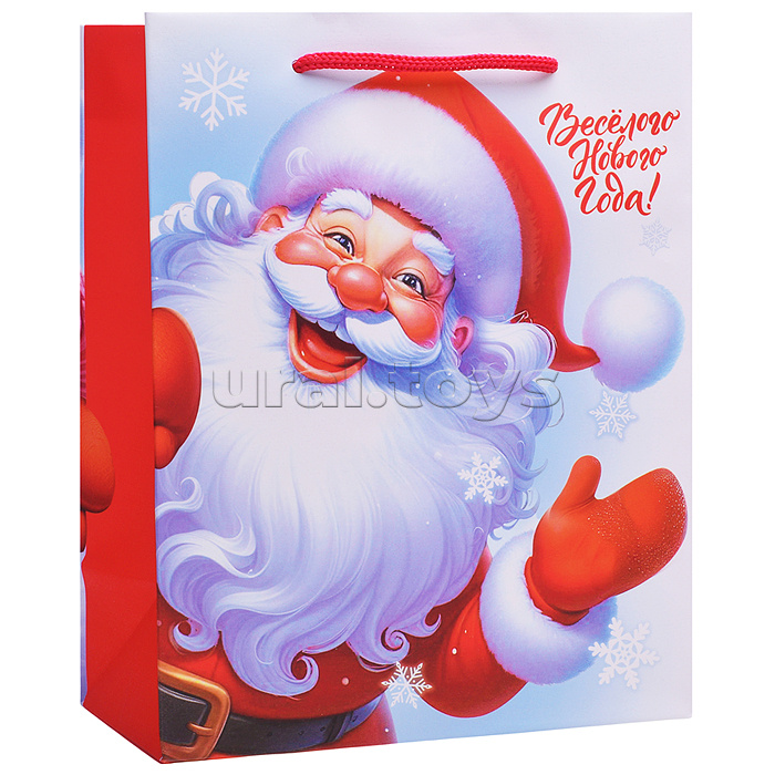 Пакет подарочный (М) "Весёлого Нового Года!"