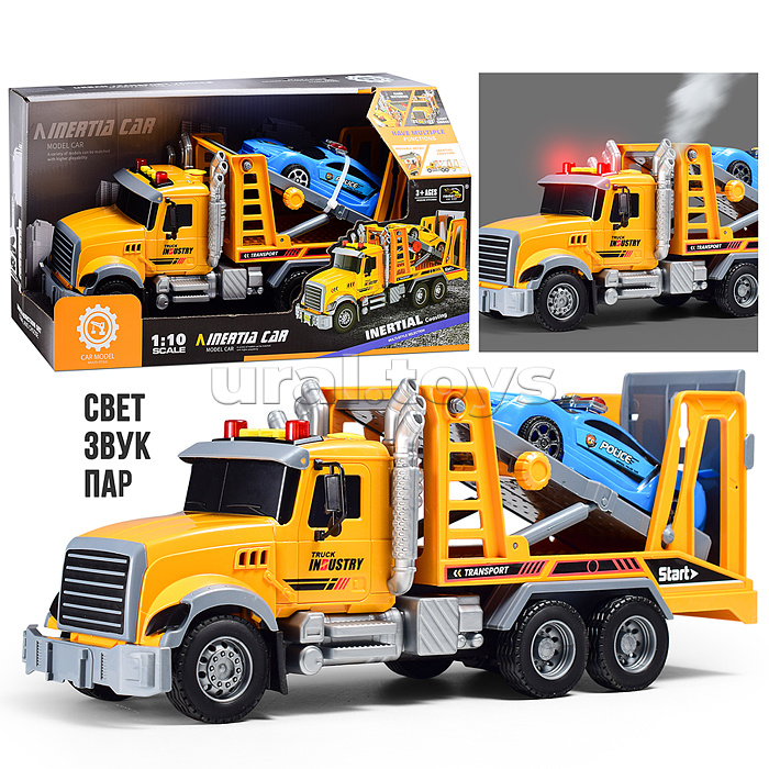 Машина "АвтоПуть" на батарейках, в коробке