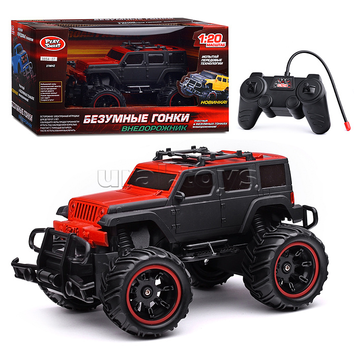 Машина "Внедорожник. Верное направление" р/у, в коробке