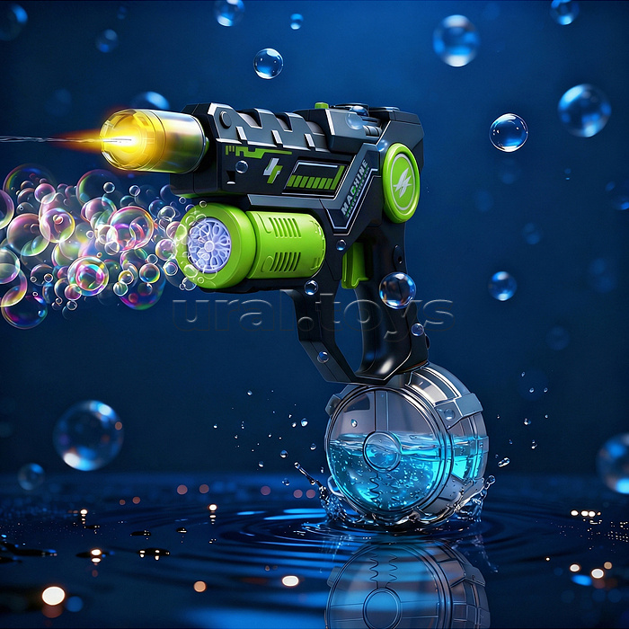 Водное оружие "Hydro Hustle" в коробке (цвет зеленый)