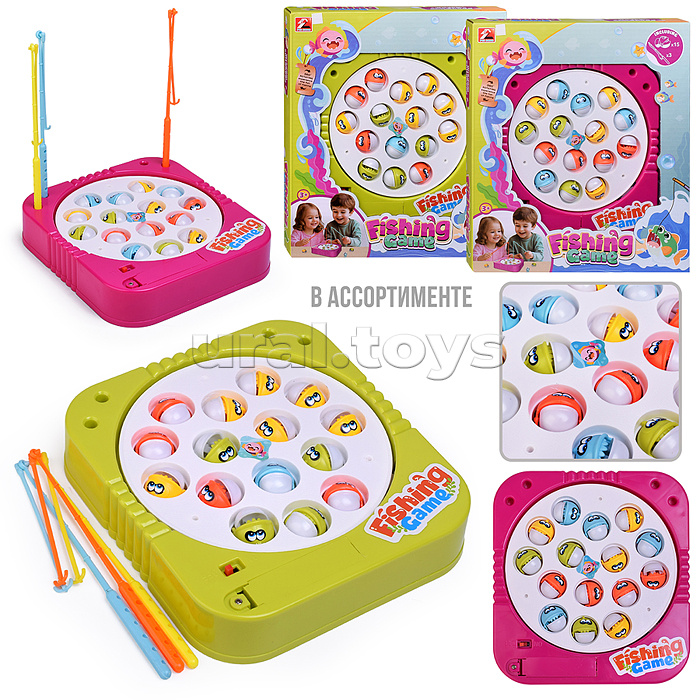 Рыбалка "Попробуй наловить" в коробке