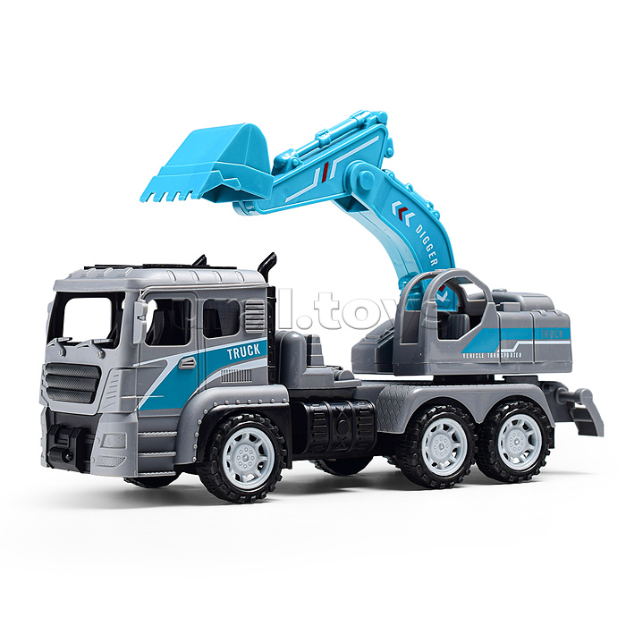 Машина "Строительная техника" инерционная, под колпаком