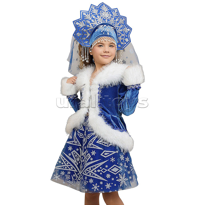 Костюм "Снегурочка Мия" размер 134-68