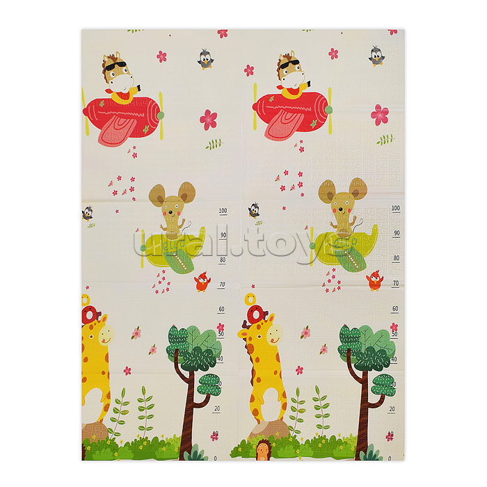 Коврик развивающий "Животные на прогулке" (150*180*0.8см.)