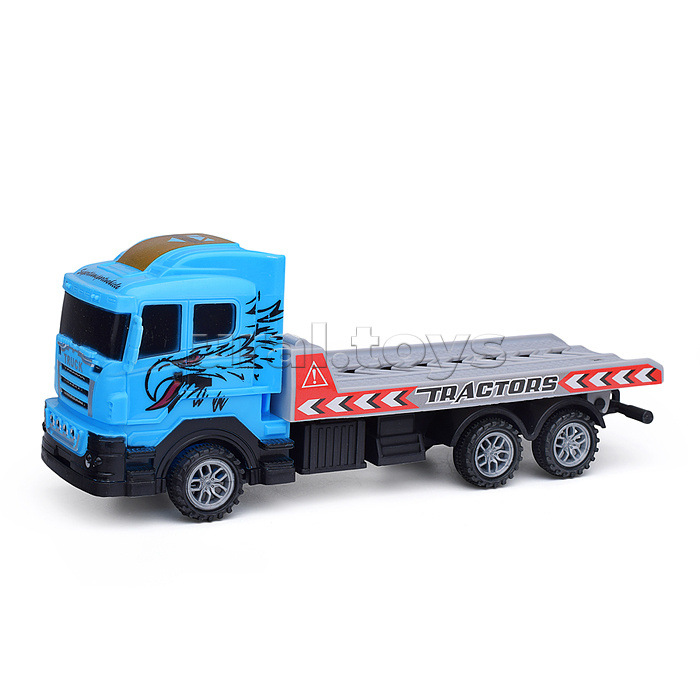 Автовоз "Автомагистраль" с полицейским авто, в пакете