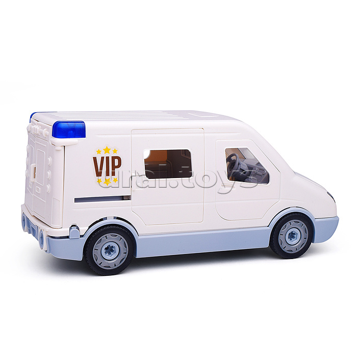 Конструктор "Машина" (свет/звук) в коробке