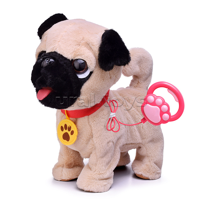 Собака "Пушок" (записывает, поёт, двигается) в пакете