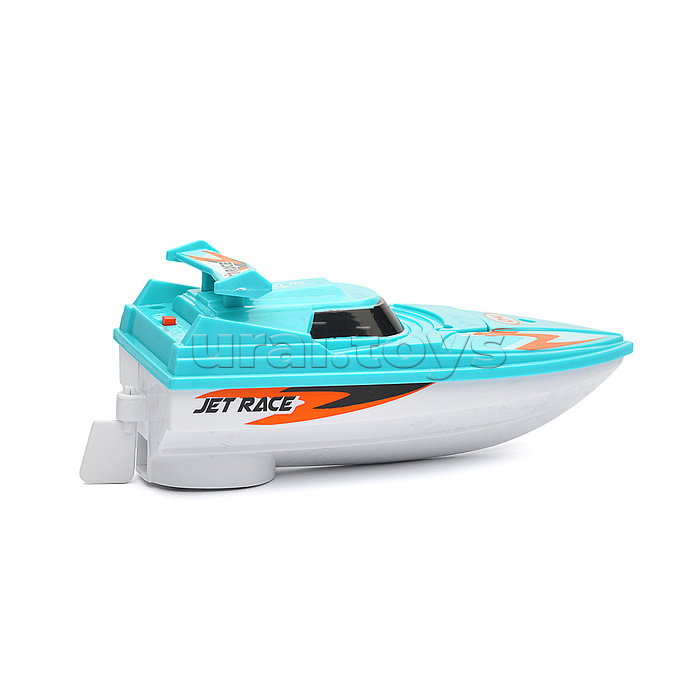 Лодка "Искра" на батарейках, в коробке