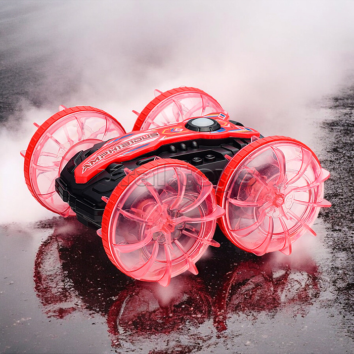 Машина "Amphibious stunt car" на р/у, 27 MHz, в коробке