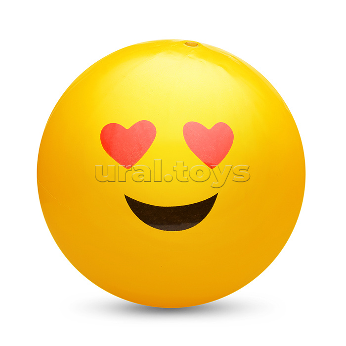 Мяч детский надувной "Смайлик" 60г.