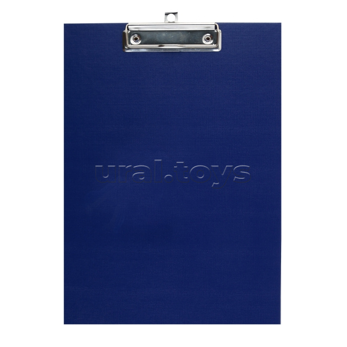 Клипборд A4, картон толщина 2 мм, покрытие ПВХ, синий Клипборд A4, картон толщина 2 мм, покрытие ПВХ, синий