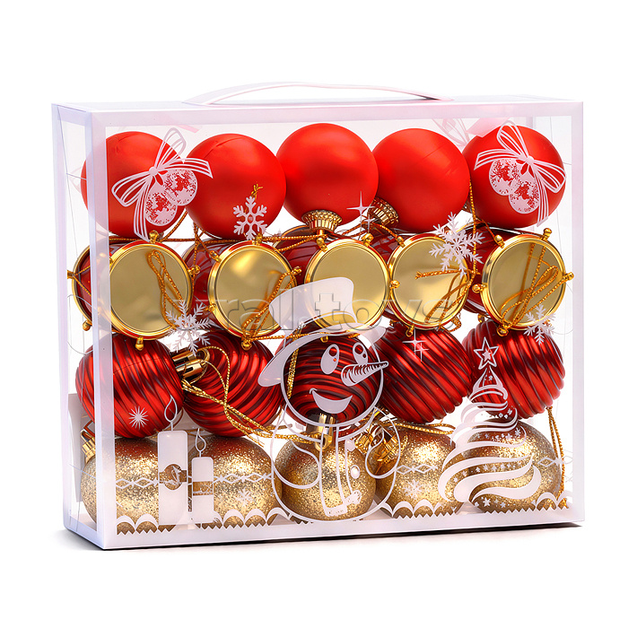 Набор новогодних украшений "Новогодние огоньки" (20шт х 4см)