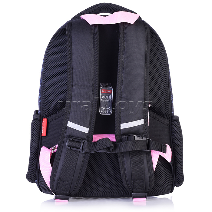 Рюкзак Ergonomic light "Angel bro" 38х29х12,5см EVA материал нагрудная стяжка светоотраж. 1 отделение 2 кармана и 1 потайной на спинке