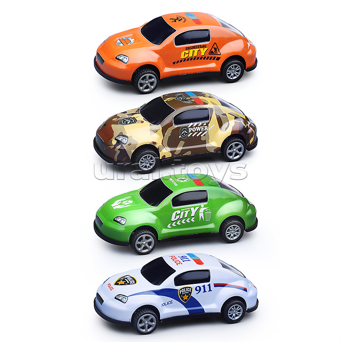 Набор машин "Полиция-2" в пакете