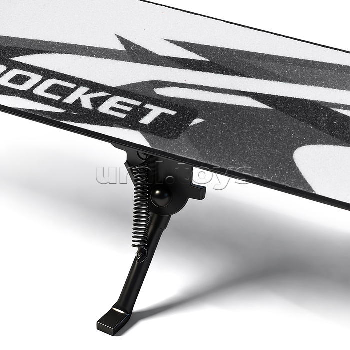 Самокат 2-х колесный ROCKET,колеса PU/ 145 мм,ABEC 7, черный (в пакете)