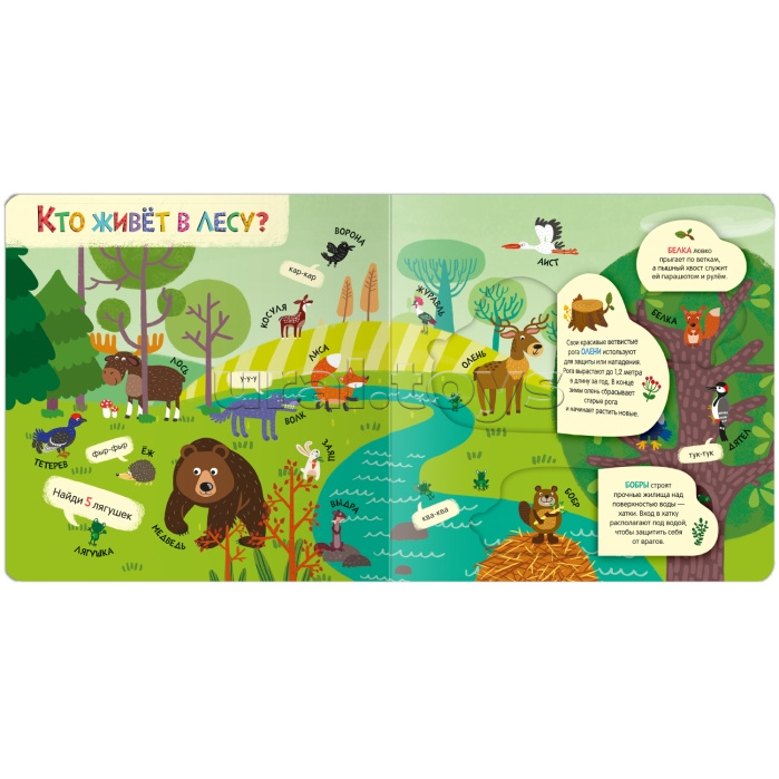 Книжки с окошками. Мир животных Книжки с окошками. Мир животных