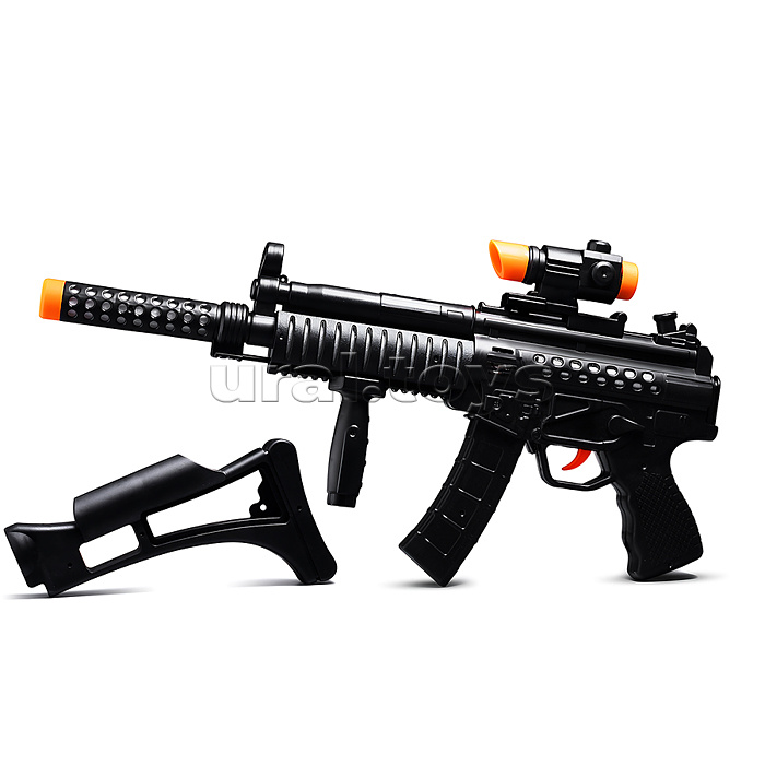 Набор полицейского "Под прикрытием" (автомат,очки,граната,нож) в коробке