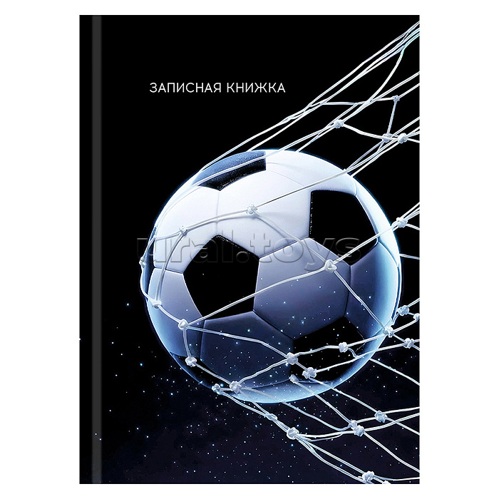 Записная книжка А7 48л. "Футбольная тема" перепл. 7БЦ, глянц. ламинация
