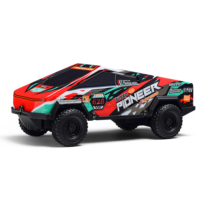 Машина "Король дороги" 1:18, свет, звук, в коробке