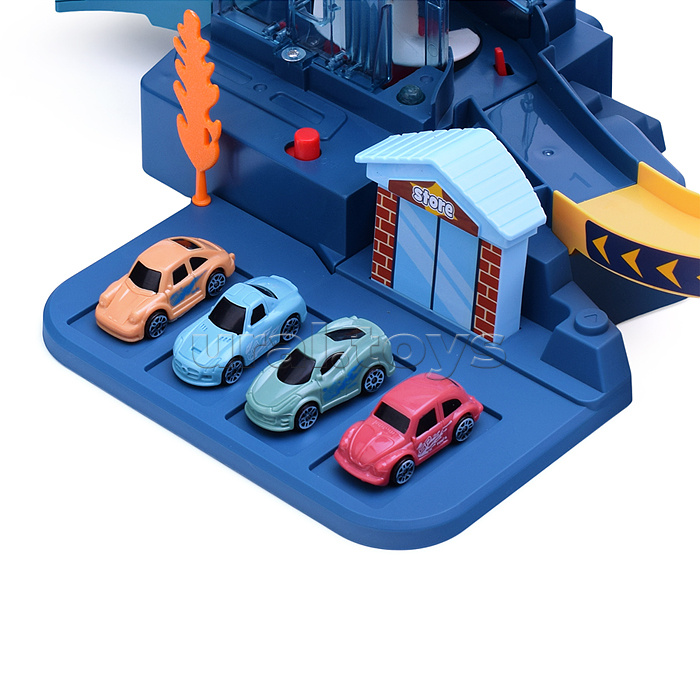 Парковка "Космическая станция" в коробке