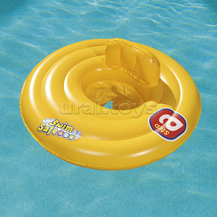 Плотик для плавания Swim Safe, ступень «A», до 12 месяцев, 69 см, 32050 Bestway Плотик для плавания Swim Safe, ступень «A», до 12 месяцев, 69 см, 32050 Bestway