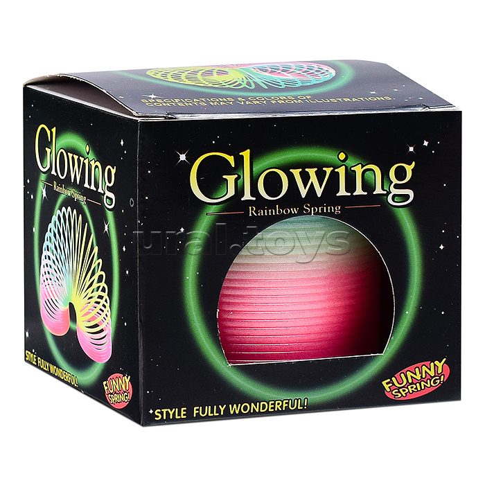 Игрушка-пружинка "Радужный шаг"