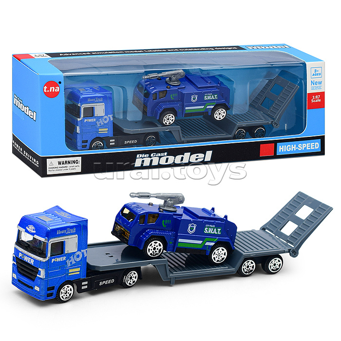 Автовоз "Перевозчик служебных машин" в коробке