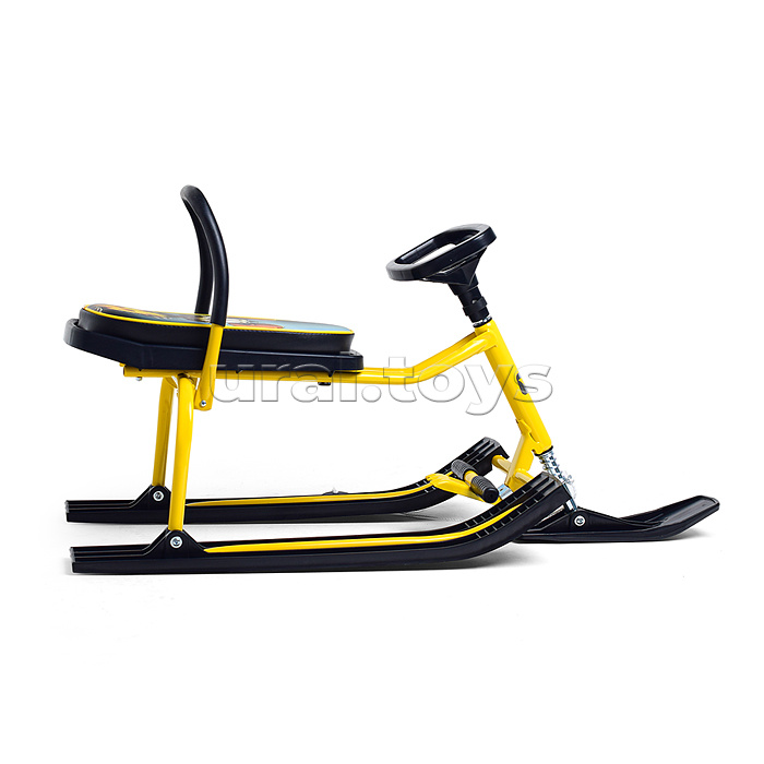 Игрушка Снегокат детский 212 "Play" разборный с высокой рамой и со спинкой (Грызун)