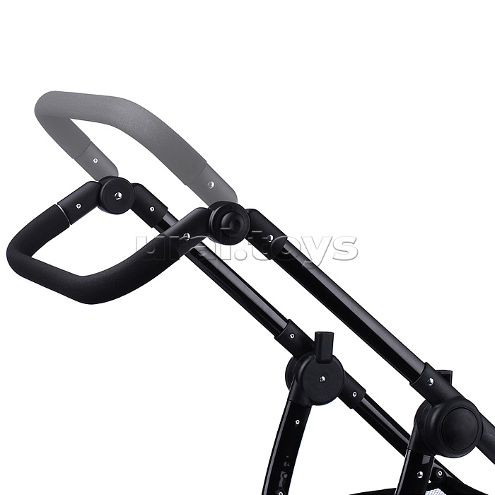 Коляска для кукол металлическая, цвет черно-зеленый, в пакете