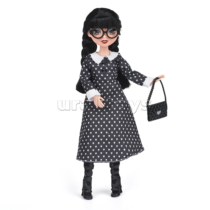 Модная кукла Glam Divas Вэнди с аксессуарами, платье в горох 25 см.