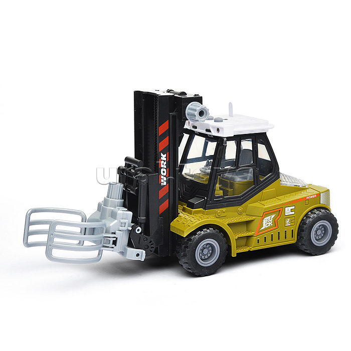 Машина "Погрузчик" с прицепом (свет, звук) в коробке