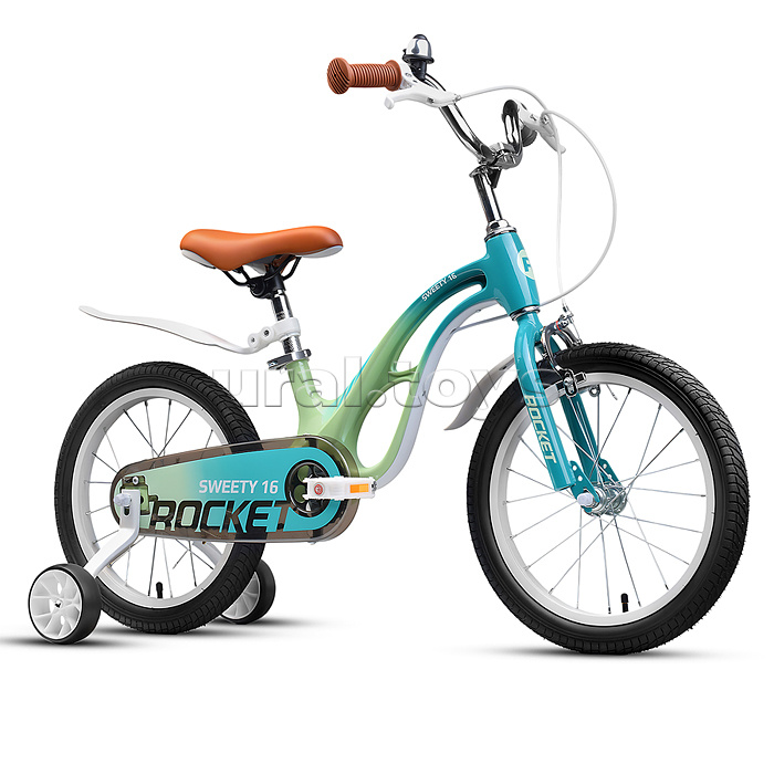 Велосипед 16" Rocket Sweety, цвет зеленый