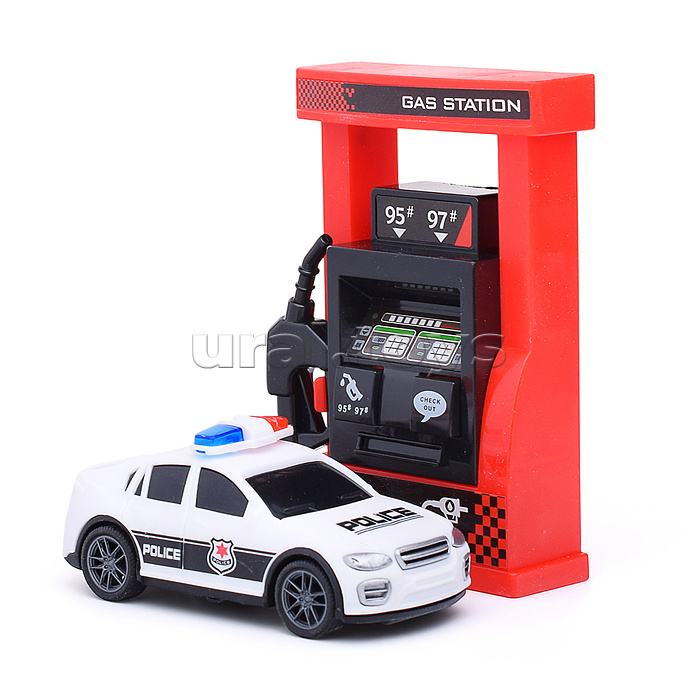 Игровой набор "Заправочная станция и автомойка" в коробке Игровой набор "Заправочная станция и автомойка" в коробке