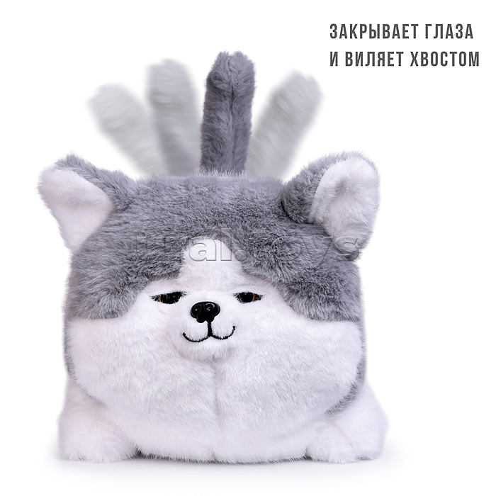 Собака "Пушистик" в коробке