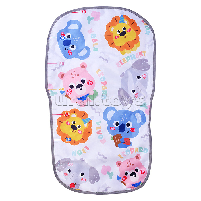 Коврик развивающий "Веселые животные" в коробке