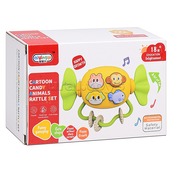 Игрушка развивающая "Умная конфетка" в коробке