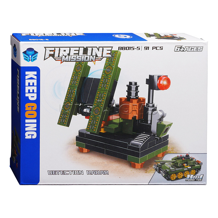 Конструктор "Танк" 8 в 1 (784 дет.) в коробке