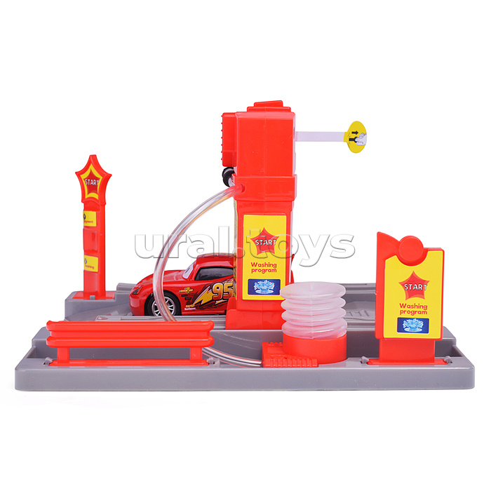 Игрушка пластик "Автомойка" свет-звук, с водой 21см, тачки кор. Игрушка пластик "Автомойка" свет-звук, с водой 21см, тачки кор.