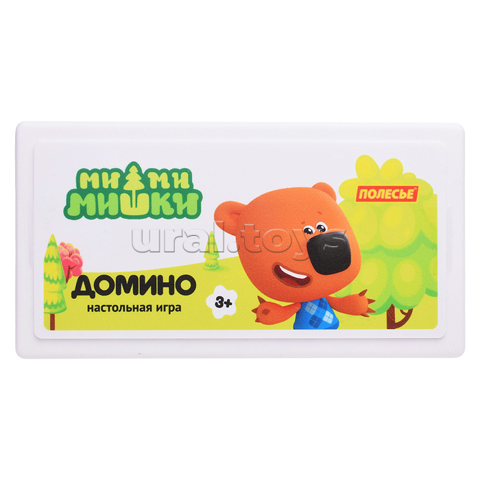 Настольная игра "Домино" "Ми-ми-мишки" (28 элементов)