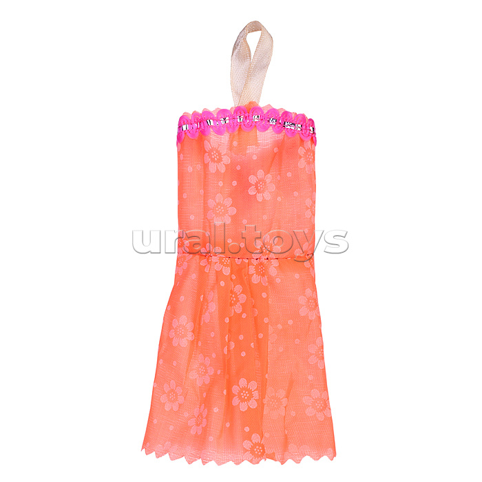 Одежда для куклы "Платье" в пакете