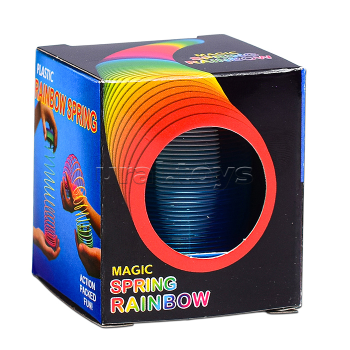 Игрушка-пружинка "Радостный смайлик"