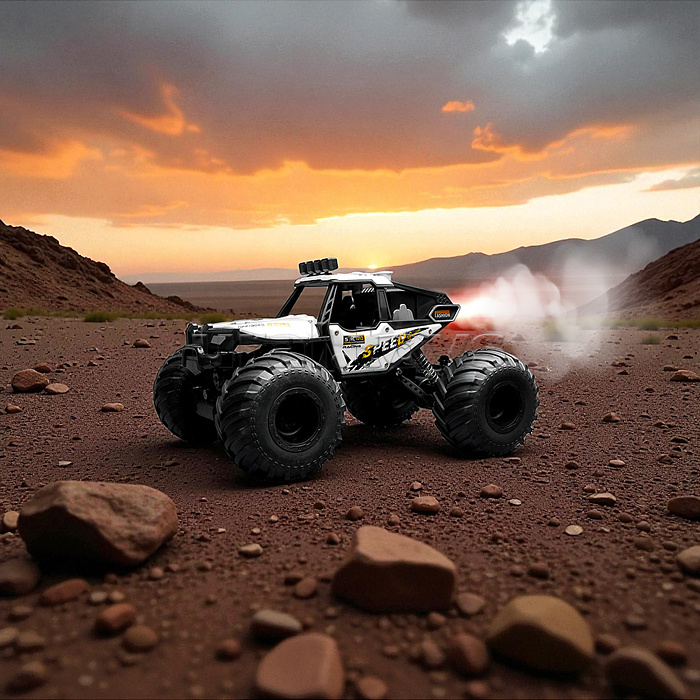 Машина "Покоритель гор" на р/у, 27 MHz, в коробке