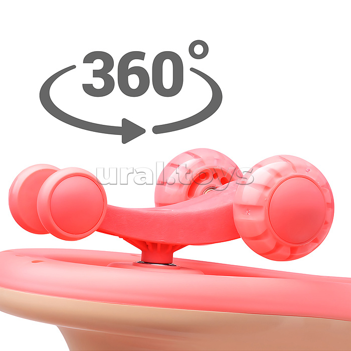 Каталка-бибикар, в коробке (розовый)